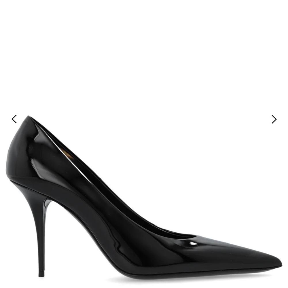 Saint Laurent Norma Pointed Toe Pumps Black